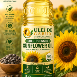 Cold-pressed sunflower oil